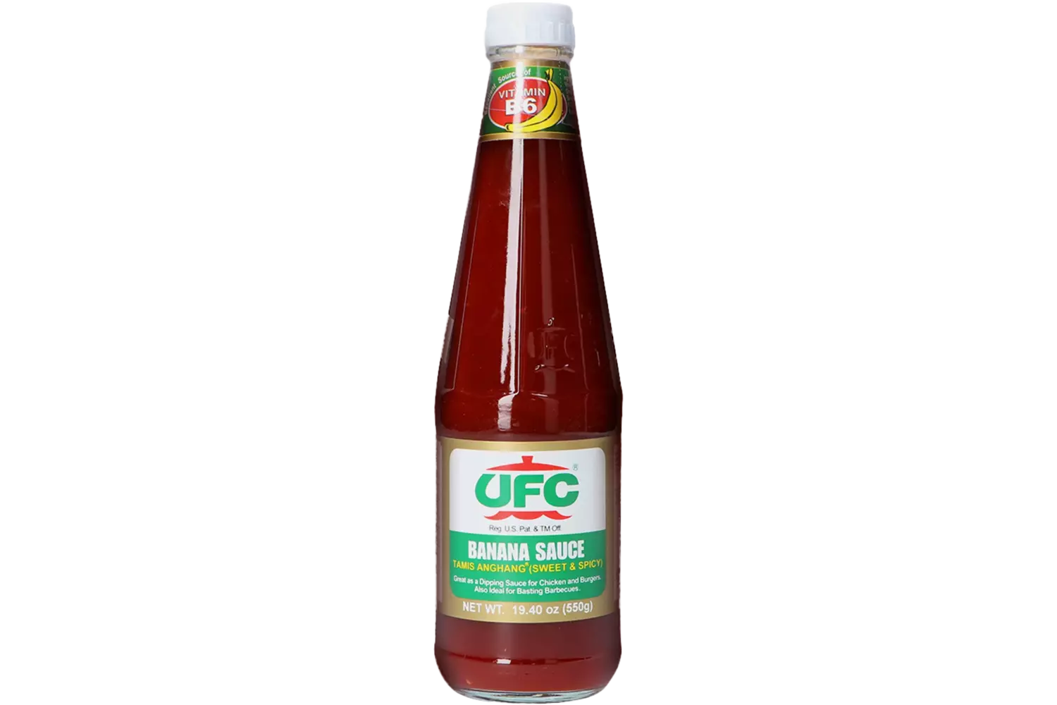 UFC - Banana Sauce Sweet & Spicy 550g