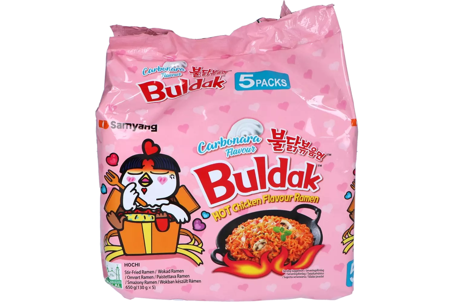 Samyang - Buldak Ramen Carbonara Bag 130g