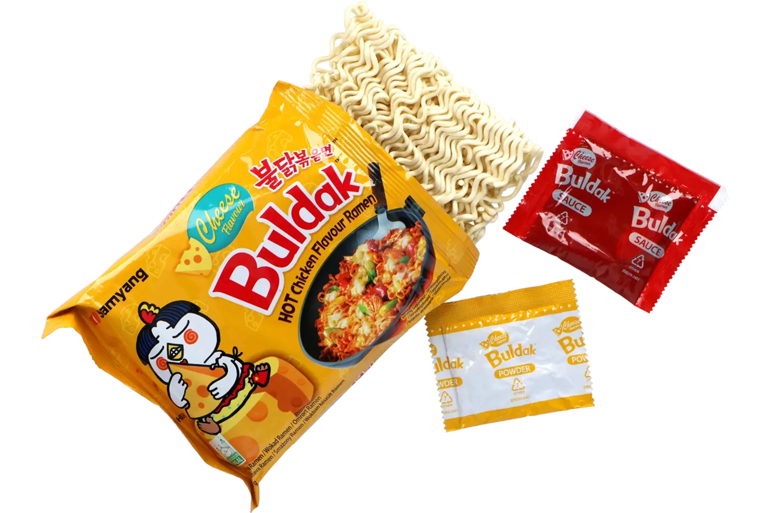 Samyang - Buldak Ramen Cheese Bag 140g