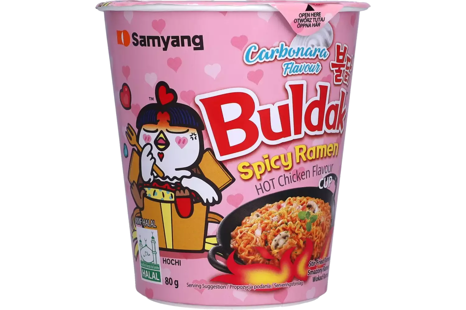Samyang - Buldak Ramen Carbonara Cup 80g