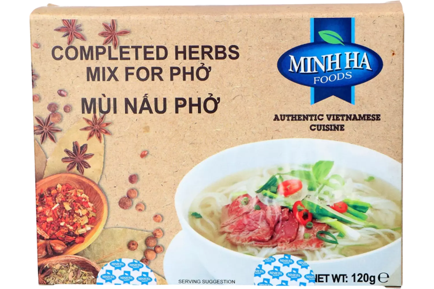 Minh Ha - Herb Sachet Pho Soup 120g