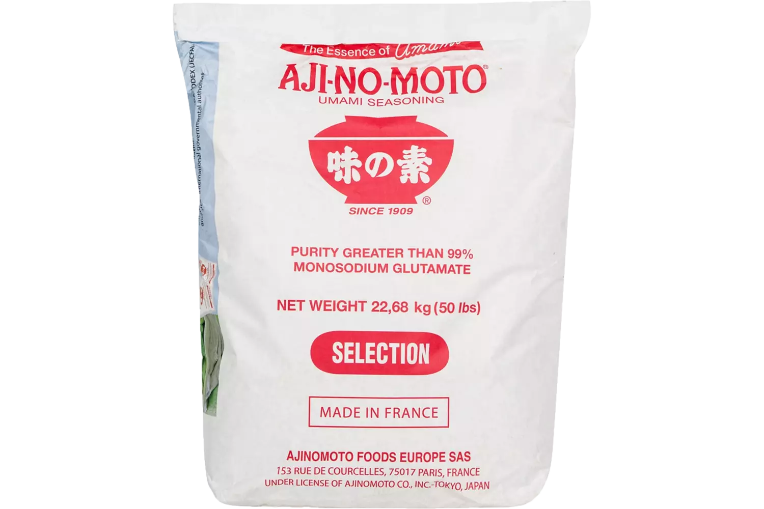 Ajinomoto - Monosodium Glutamate 22.68kg
