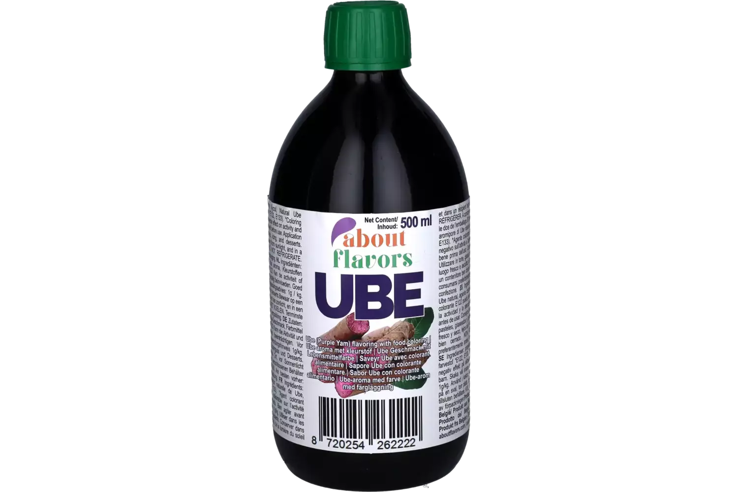 About Flavors - Ube Flavoring Purple Yam 500ml