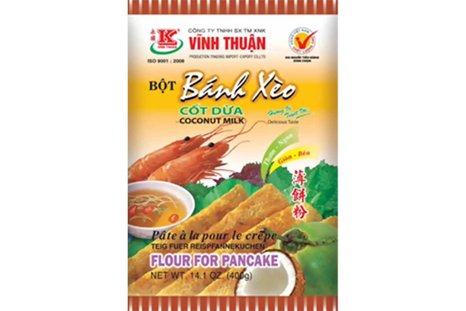 Vinh Thuan - Mix Flour Prepared Coconut Milk 400g