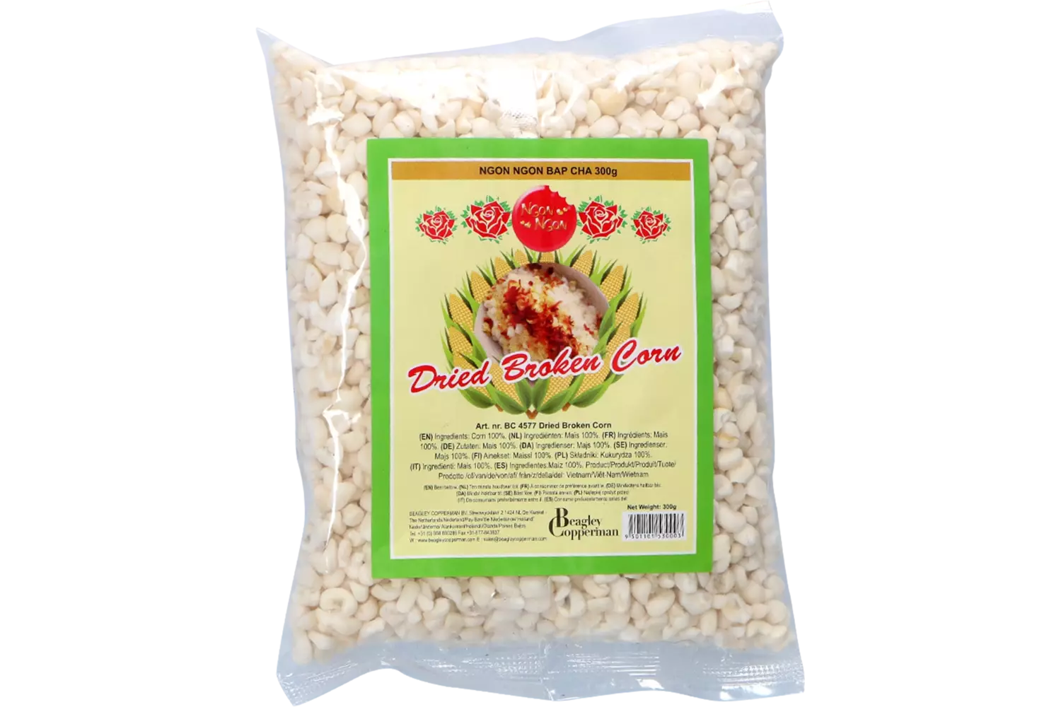 Ngon Ngon - Dried Broken Corn 300g