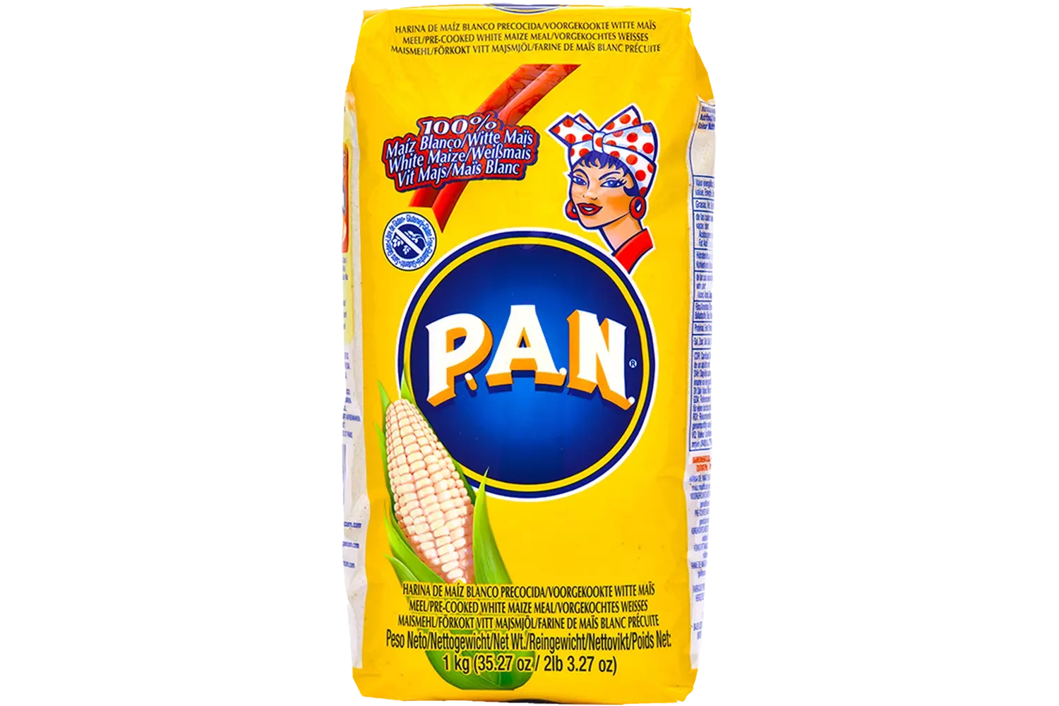 Harina Pan - White Maize Flour 1kg