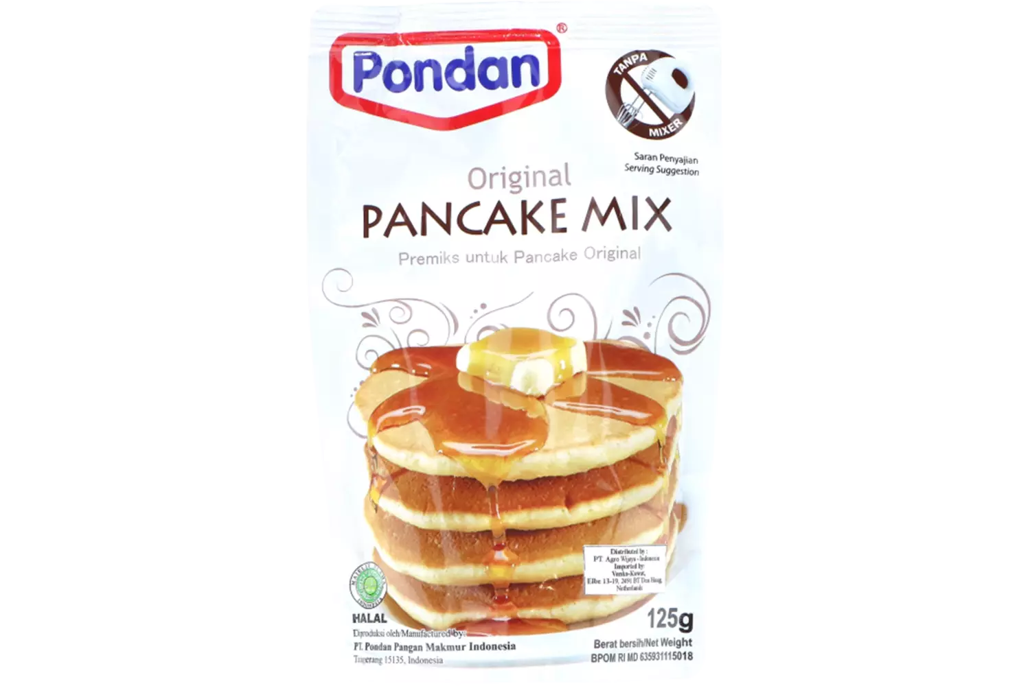 Pondan - Pancake Mix 125g