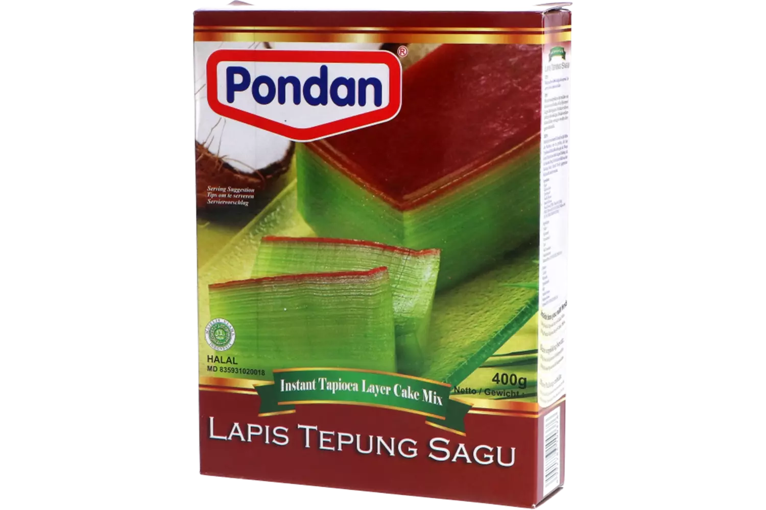Pondan - Layered Rice Cake Mix 400g