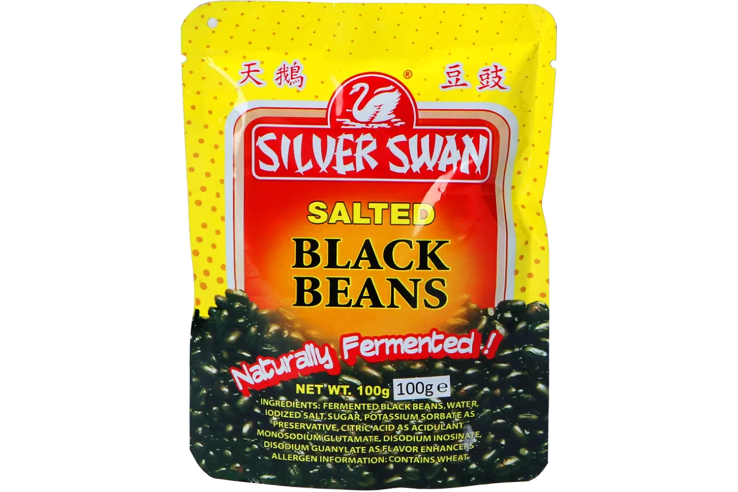 Silver Swan - Salted Black Beans 100g