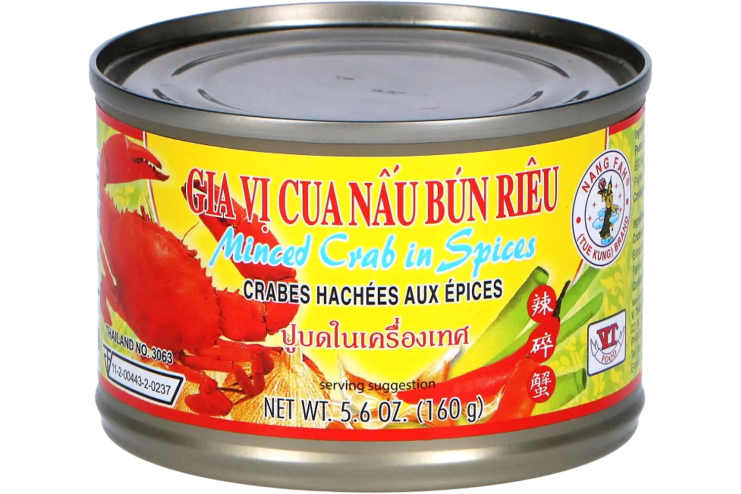 Nang Fah - Minced Crab in Spices 160g