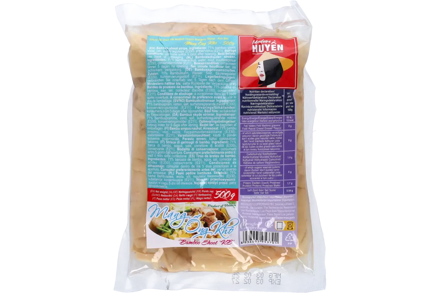 Madam Huyen - Bamboo Shoot 500g