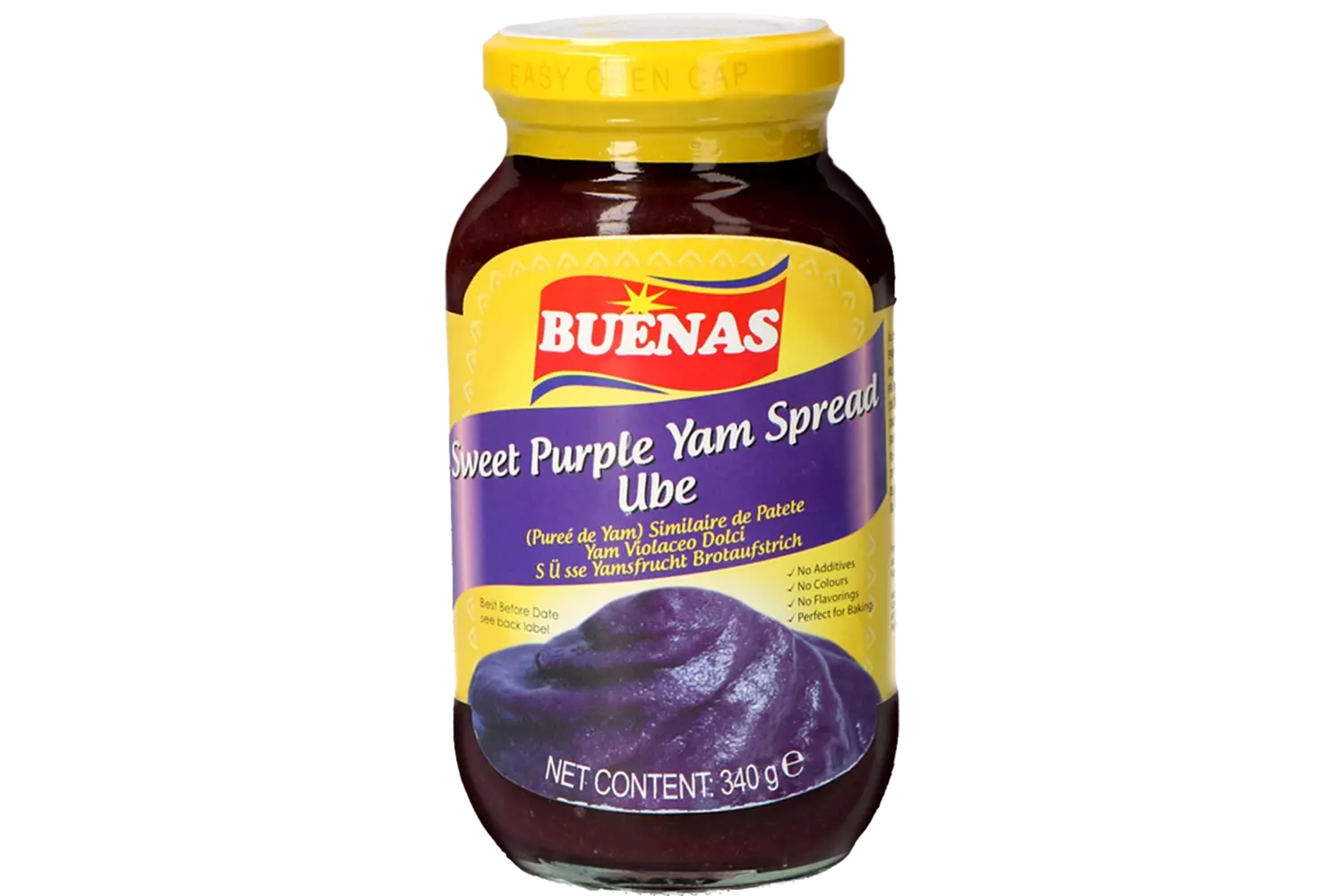 Buenas - Sweet Purple Yam Ube Spread 340g