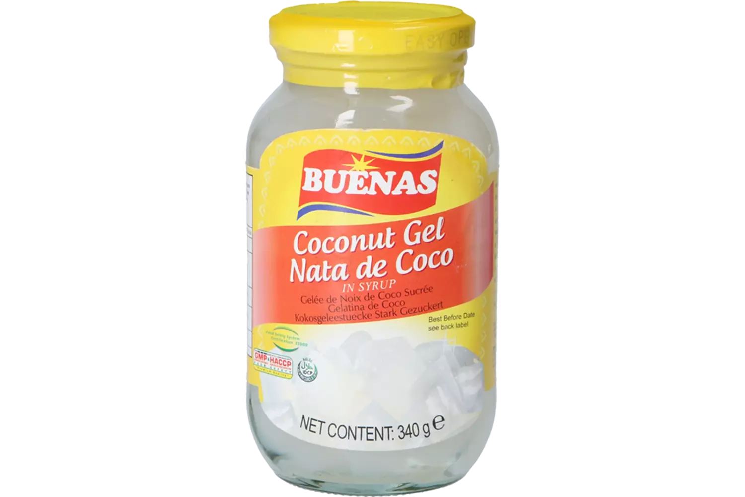 Buenas - Coconut Gel White 340g