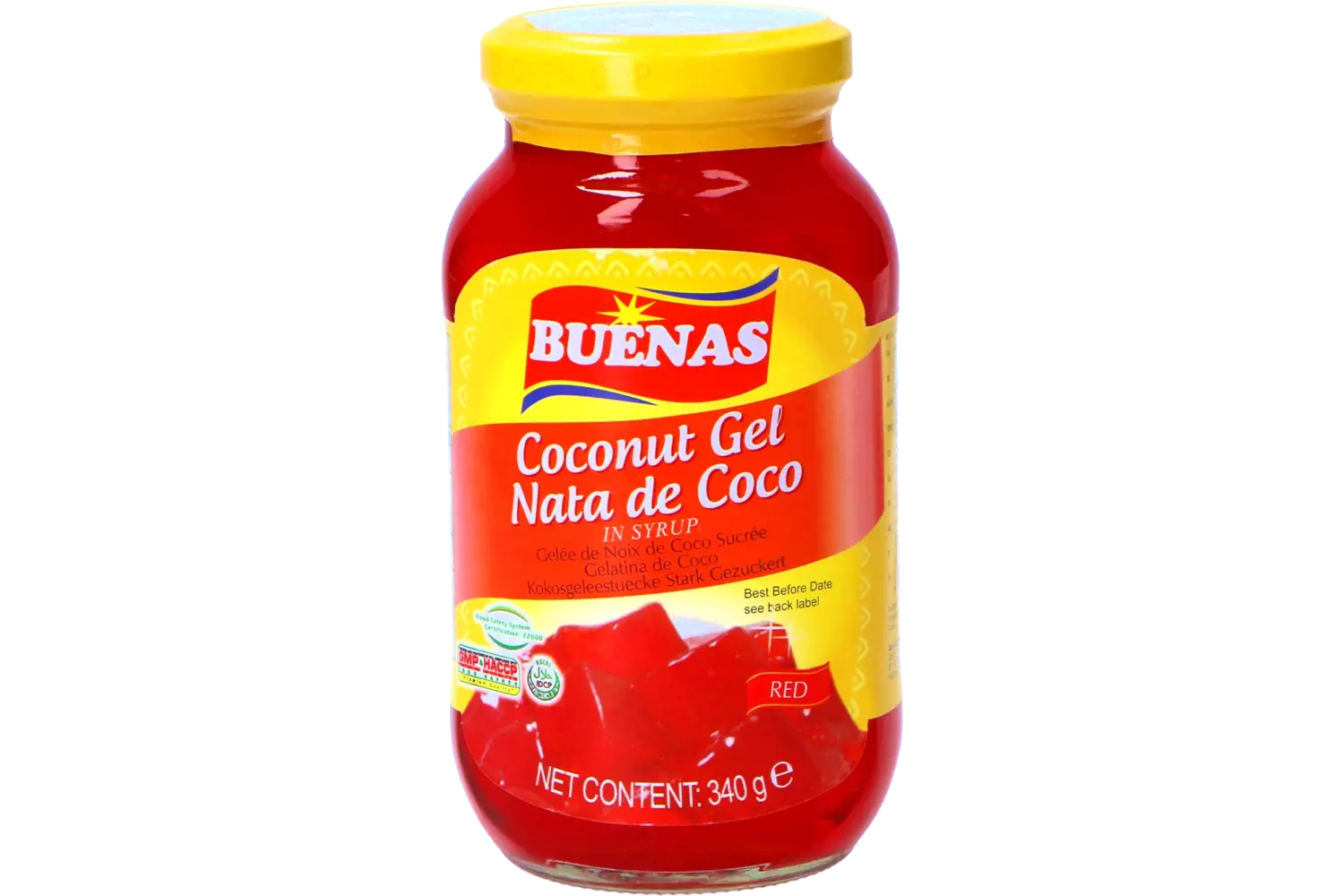 Buenas - Coconut Gel Red 340g