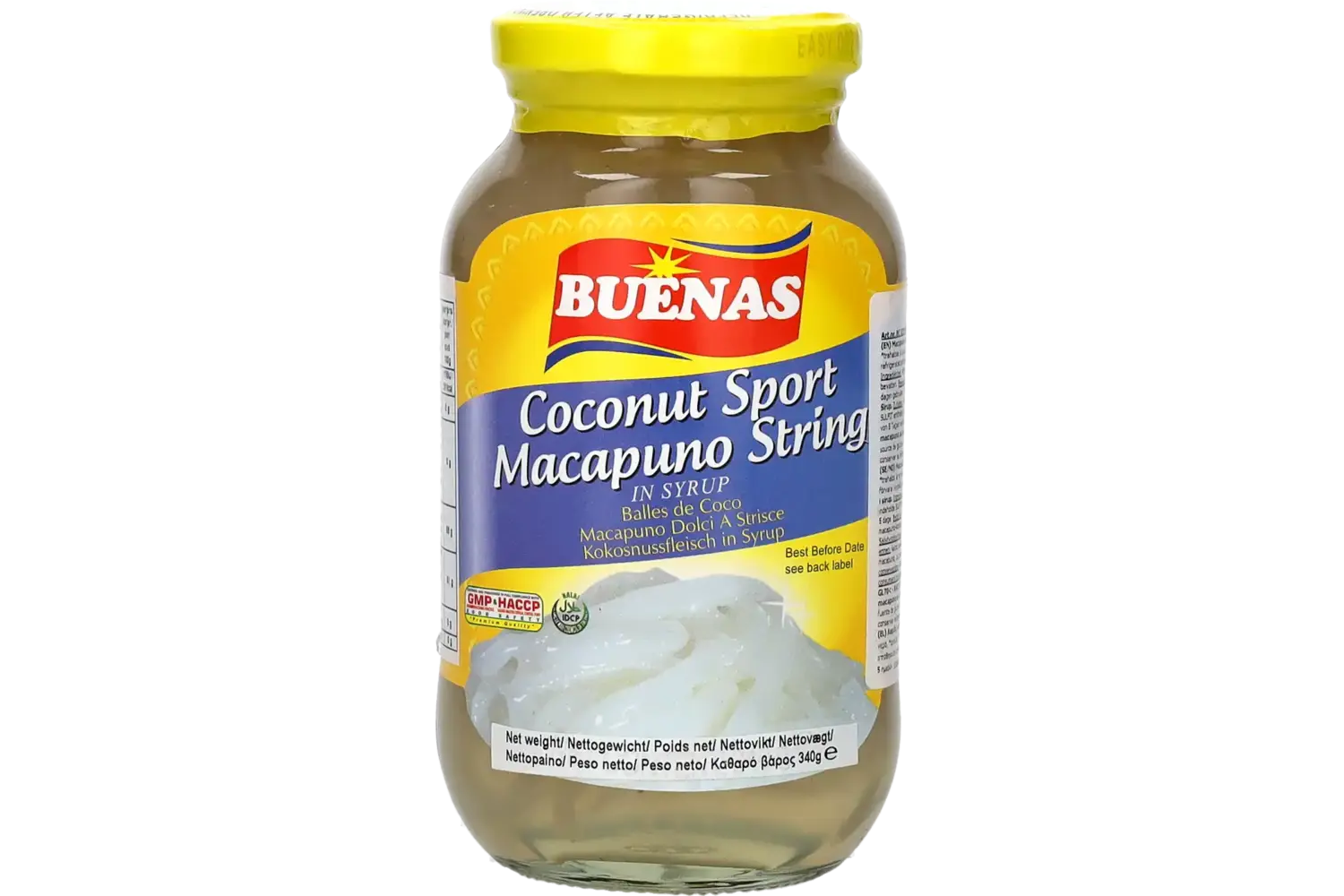 Buenas - Coconut Sport Shredded Macapuno Strings 340g