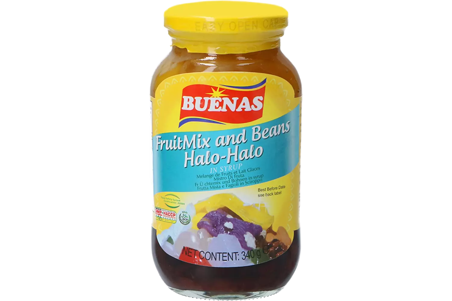Buenas - Fruitmix & Beans Halo Halo 340g