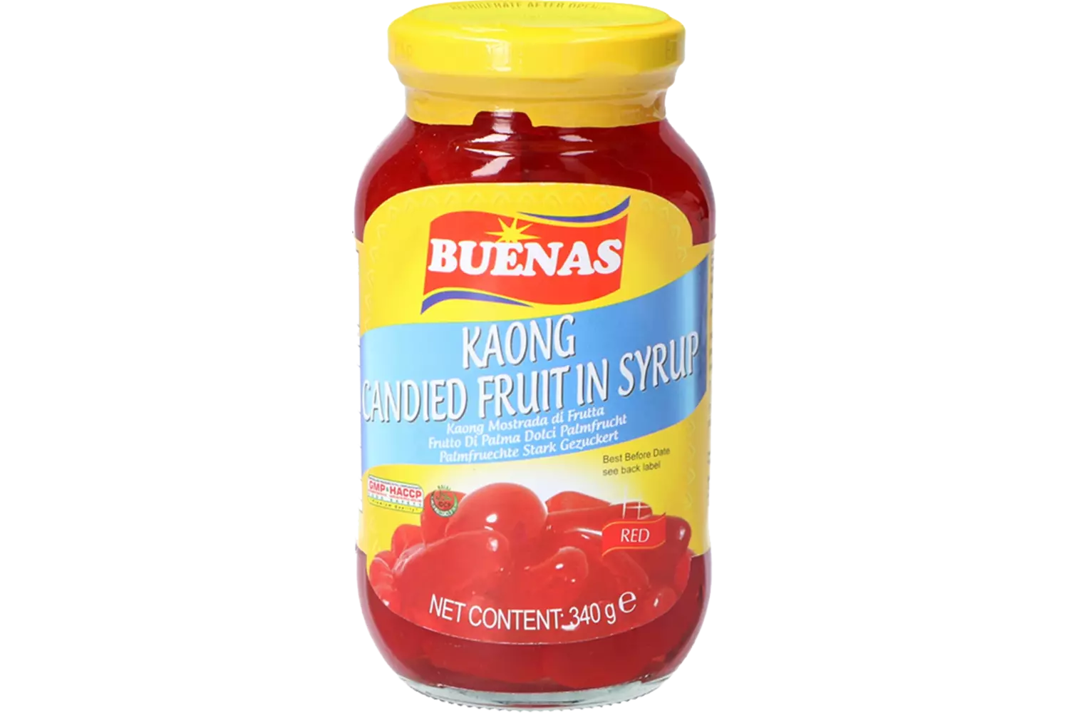 Buenas - Kaong Palm Fruit Red Jar 340g