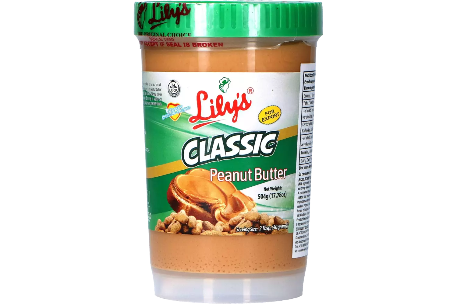 Lily's - Peanut Butter 504g