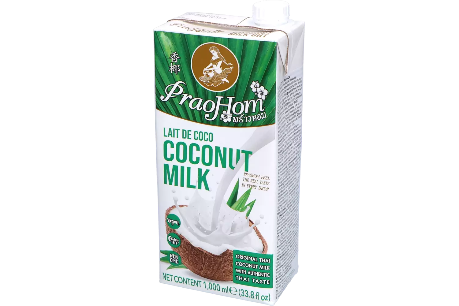 Prao Hom - Coconut Milk 17-19% Fat Tetra Pack CAP 1L