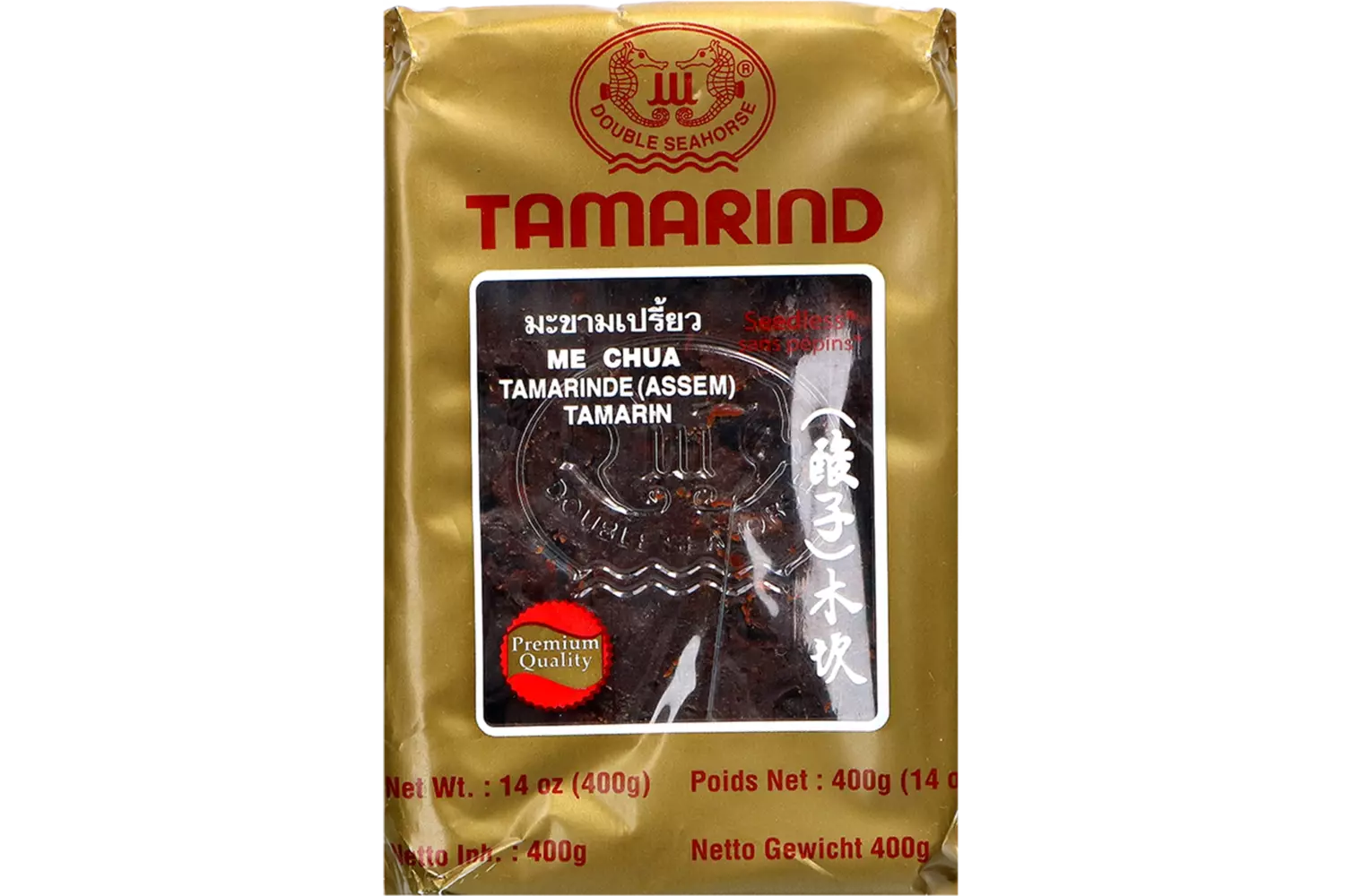 Double Seahorse - Tamarind Seedless 400g