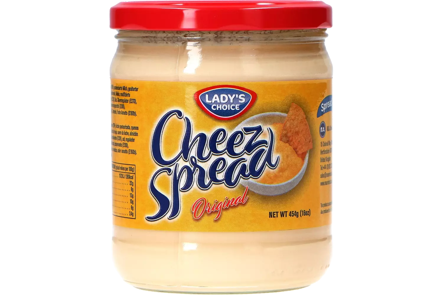 Lady's Choice - Cheese Spread Regular 454g