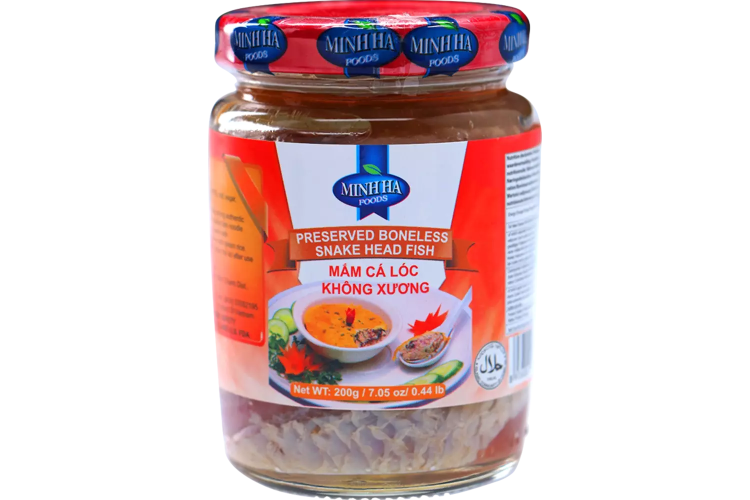 Minh Ha - Preserved Boneless Snake Head Fish 200g