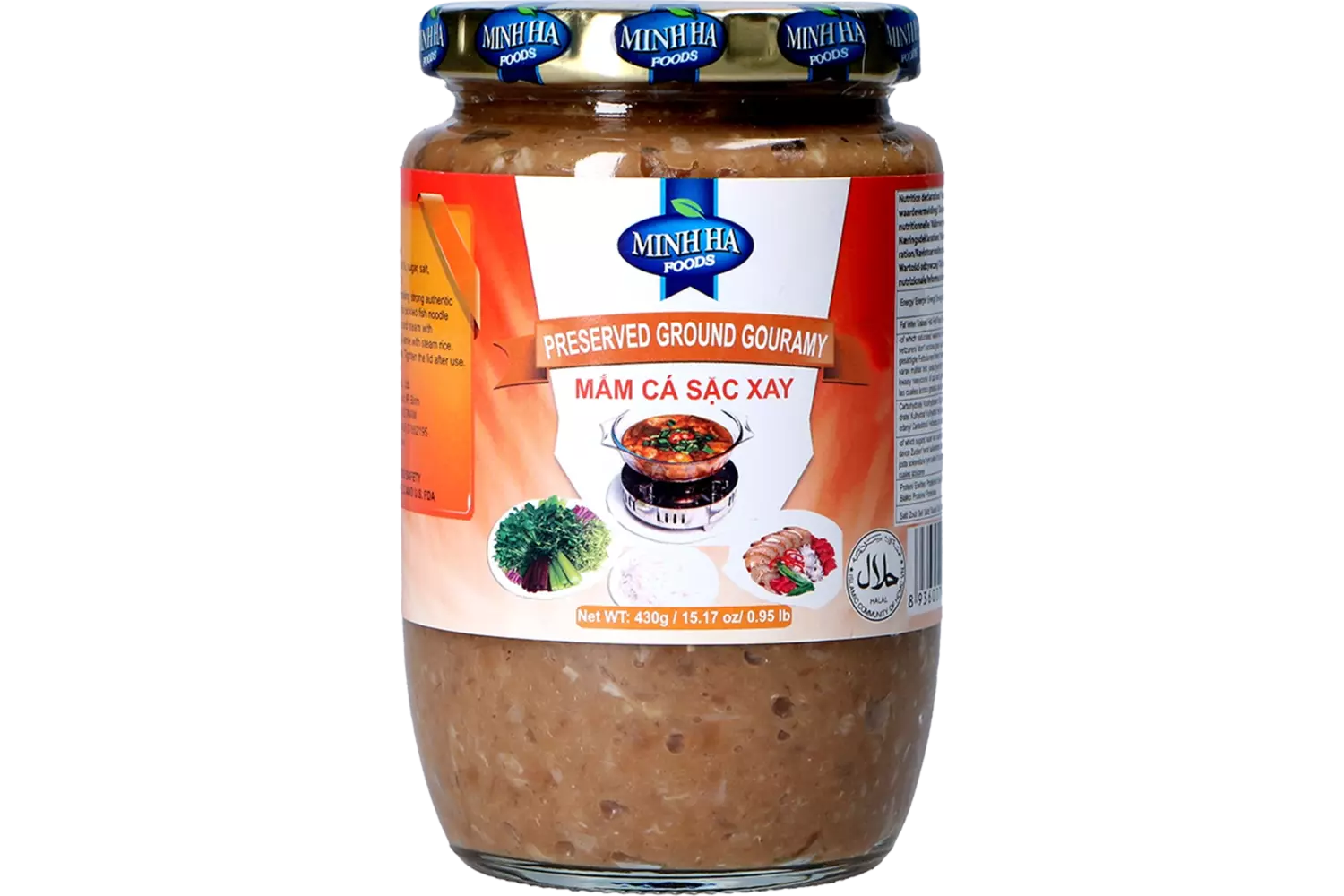 Minh Ha - Preserved Ground Gourami 430g