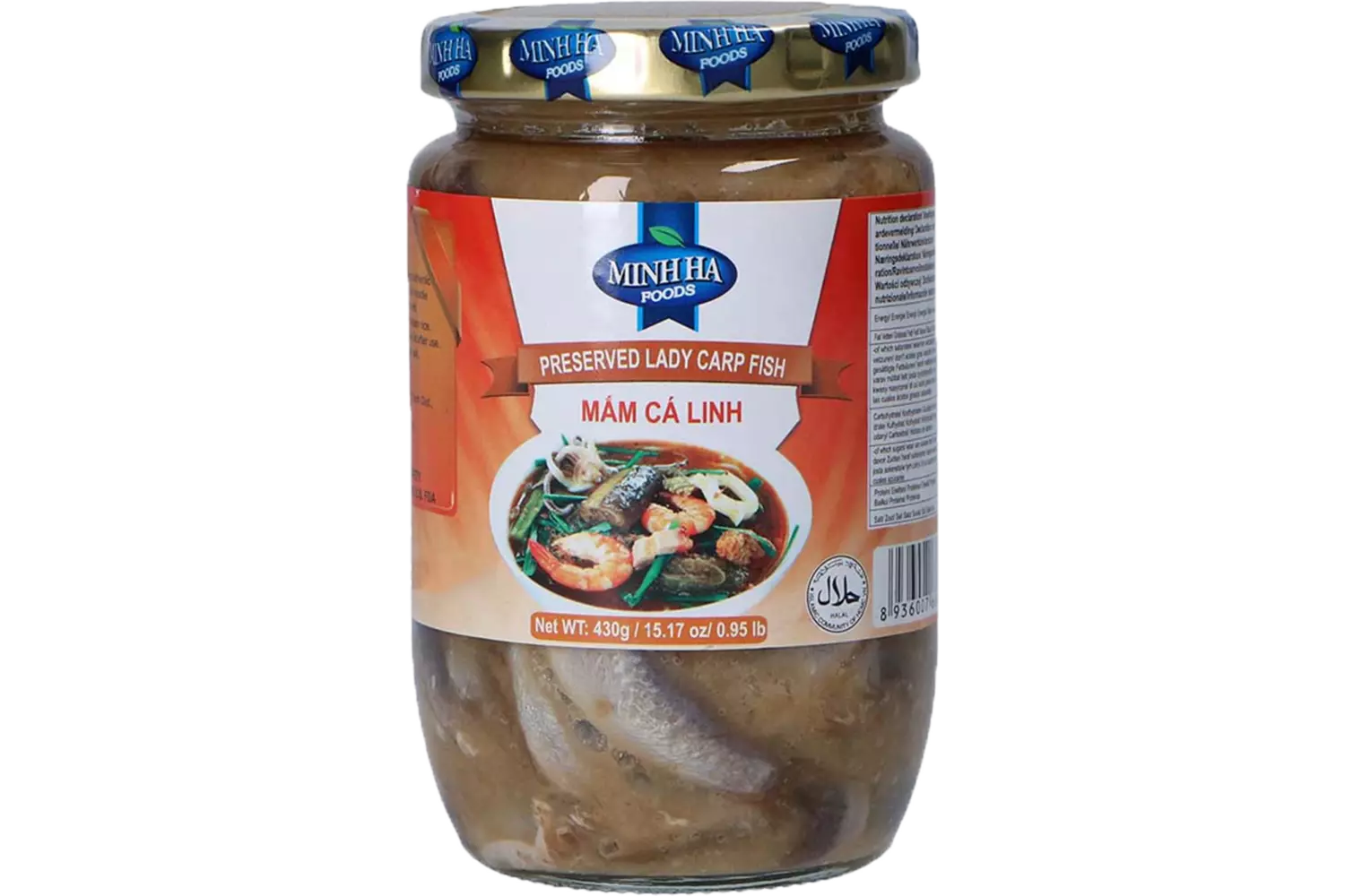 Minh Ha - Preserved Lady Carp Fish 430g
