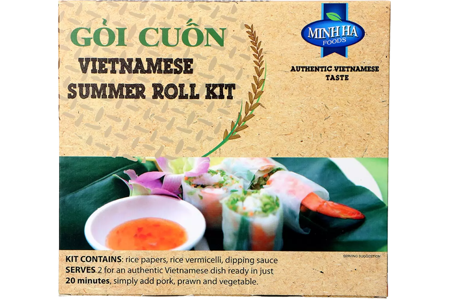 Minh Ha - Summer Roll Kit Bo Goi Cuon 200g