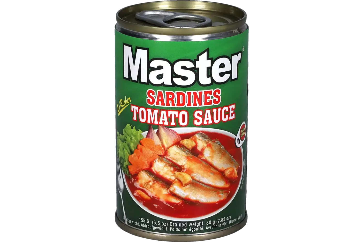 Master - Sardines in Tomato Sauce 155g