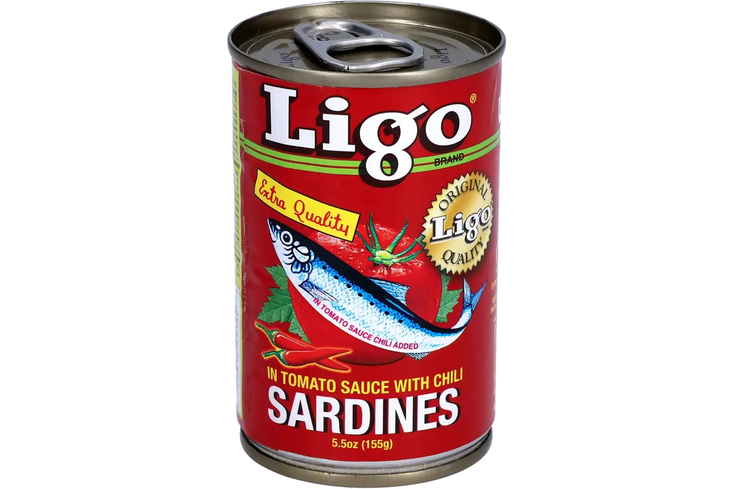 Ligo - Sardines in Tomato Sauce with Chili 155g
