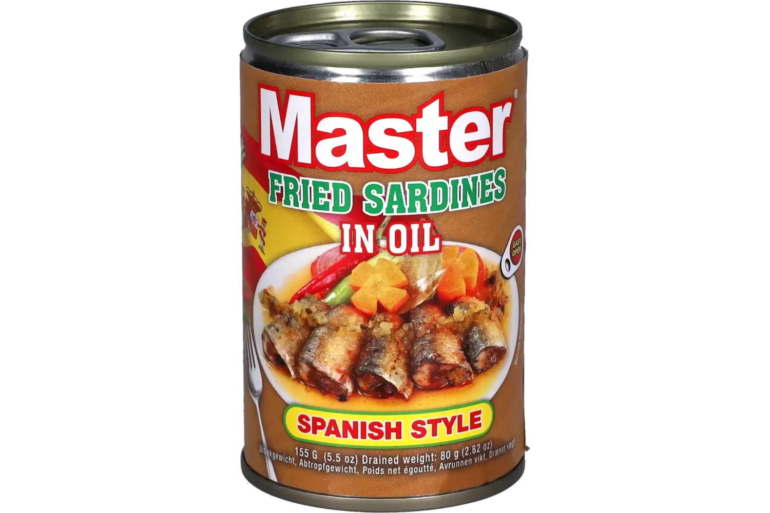 Master - Fried Sardines in Oil Spanish 155g