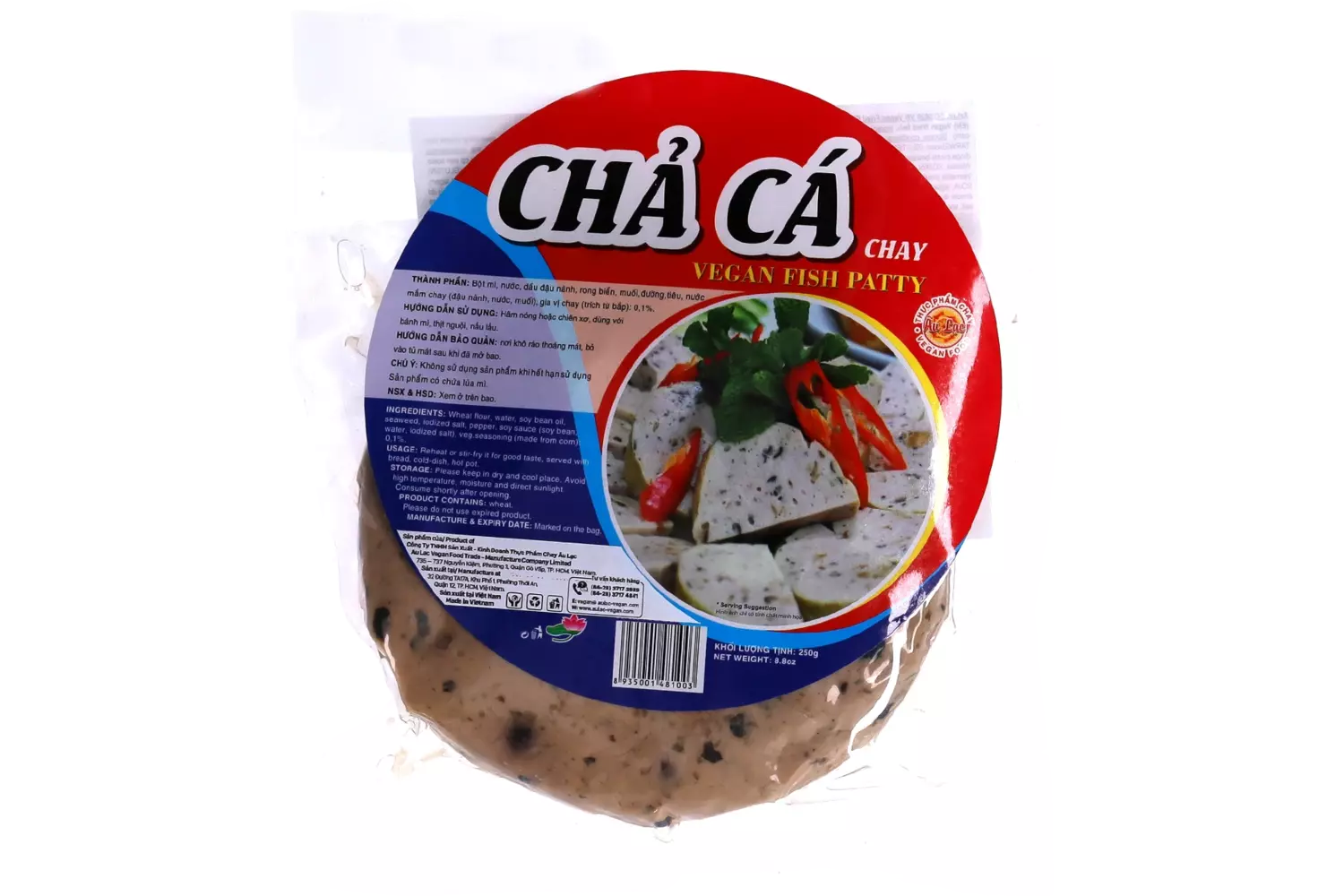 Au Lac - Vegan Fried Fish 250g