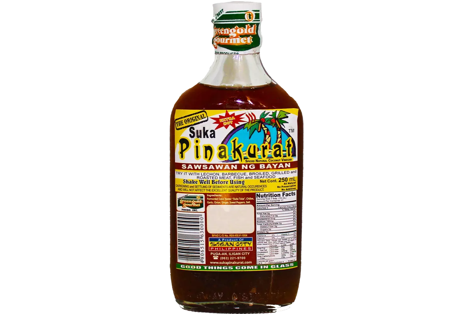 Pinakurat - Suka Pinakurat Vinegar 250ml