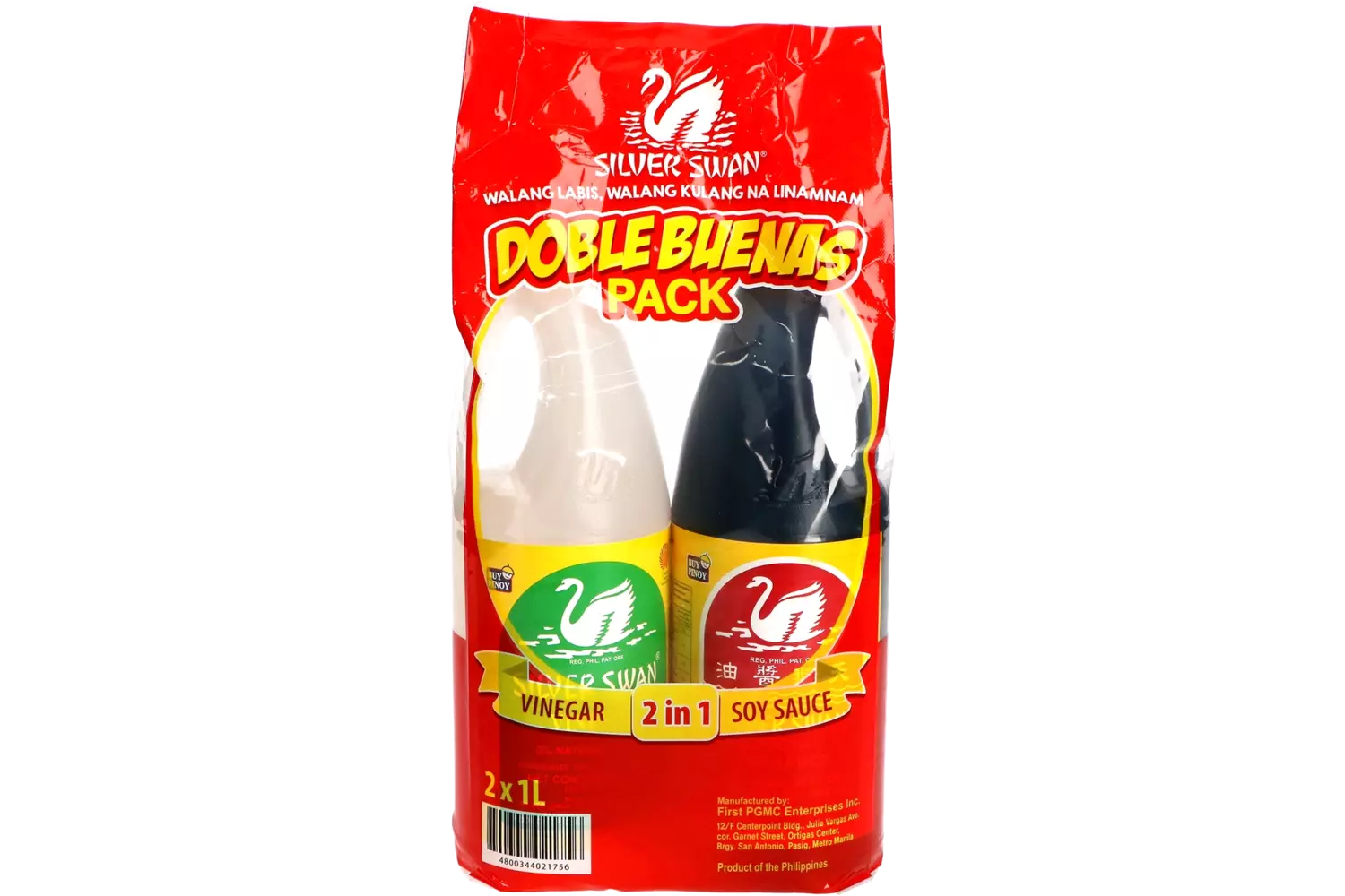 Silver Swan - Value Pack Soy Sauce + Vinegar 1L