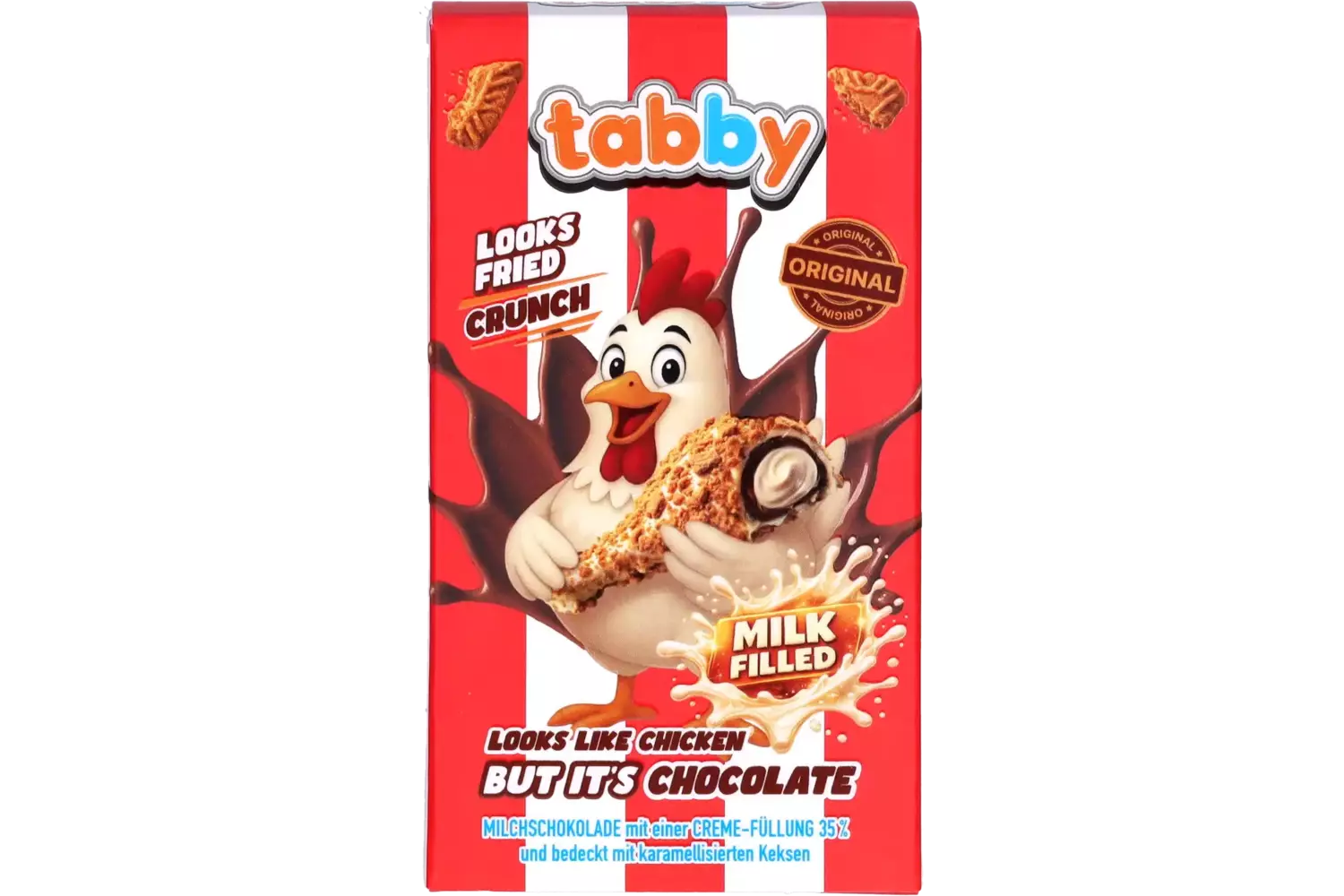 Tabby - Chicken Leg Crumble Chocolate 50g