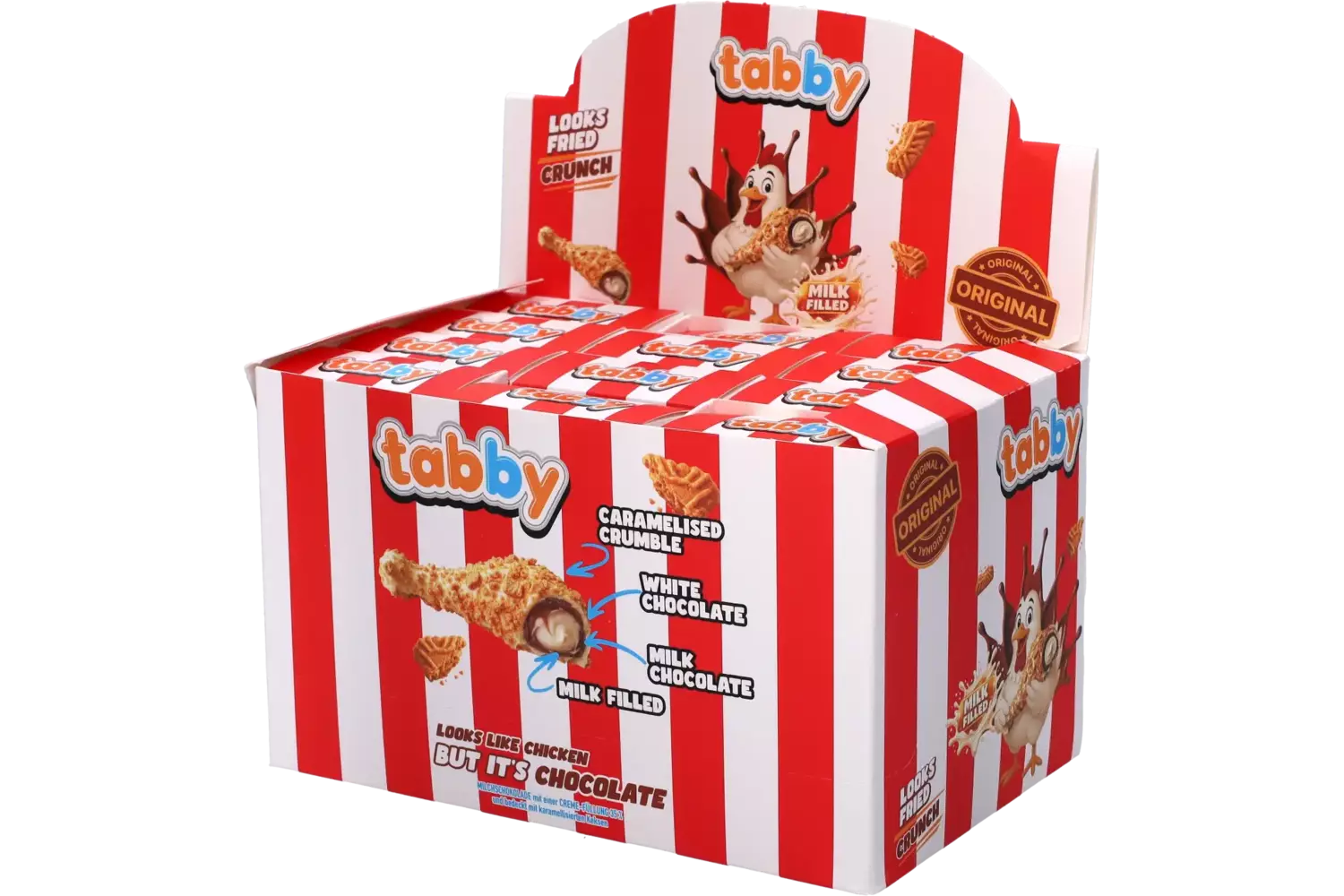 Tabby - Chicken Leg Crumble Chocolate 50g