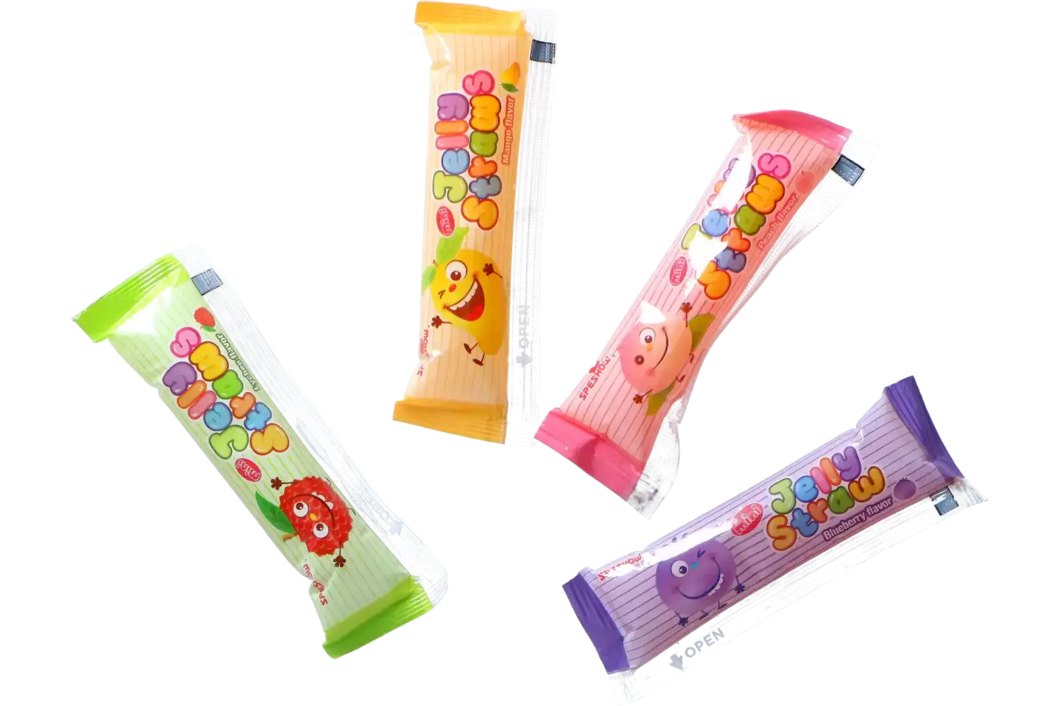 Speshow - Mini Jelly Straws Jar 800g