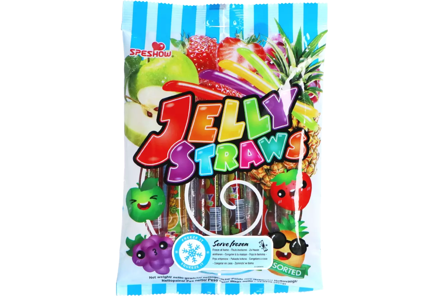 Speshow - Jelly Straws Assorted Bag 300g