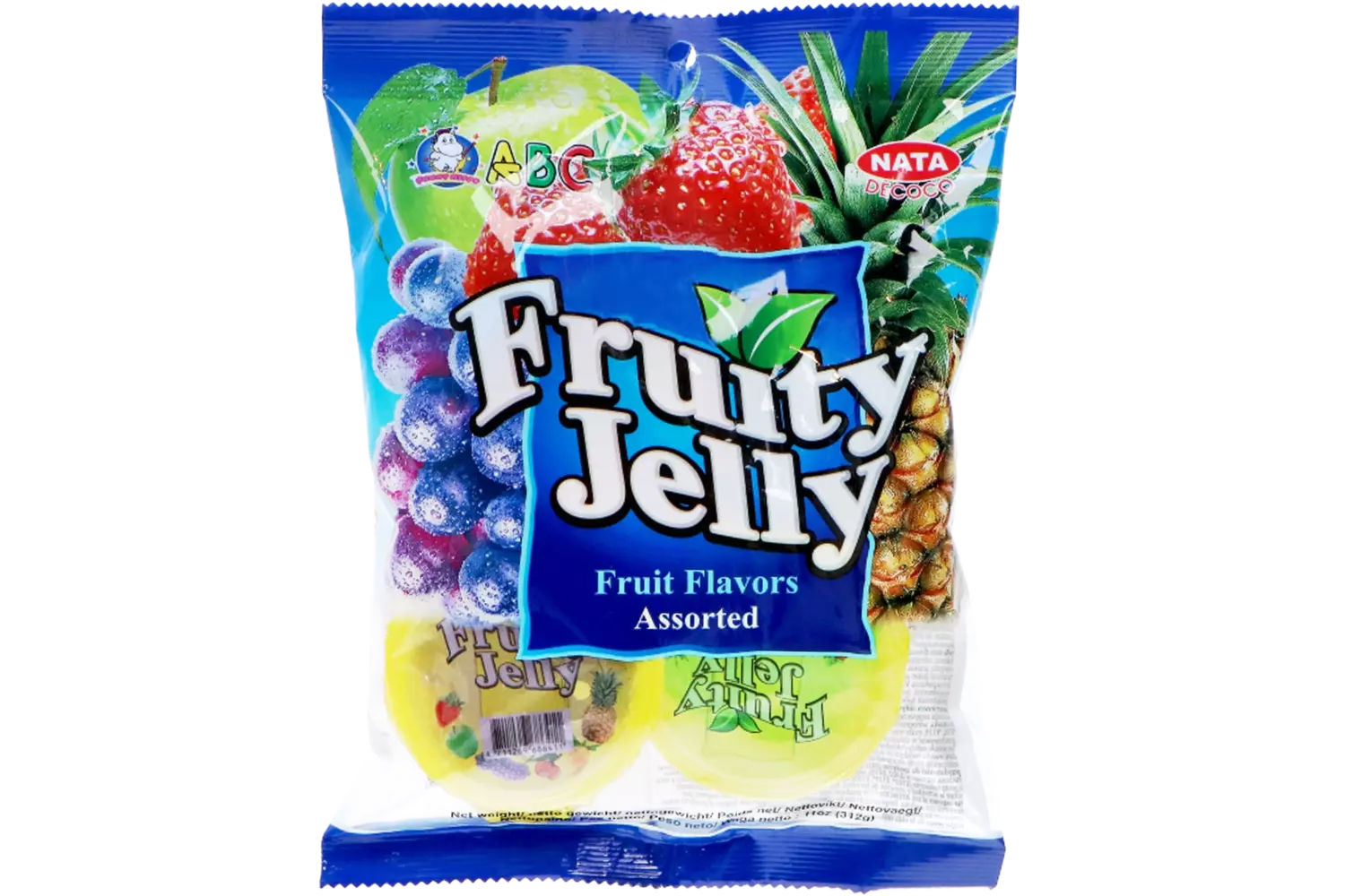 ABC - Jelly Cup Nata de Coco Assorted Bag 312g