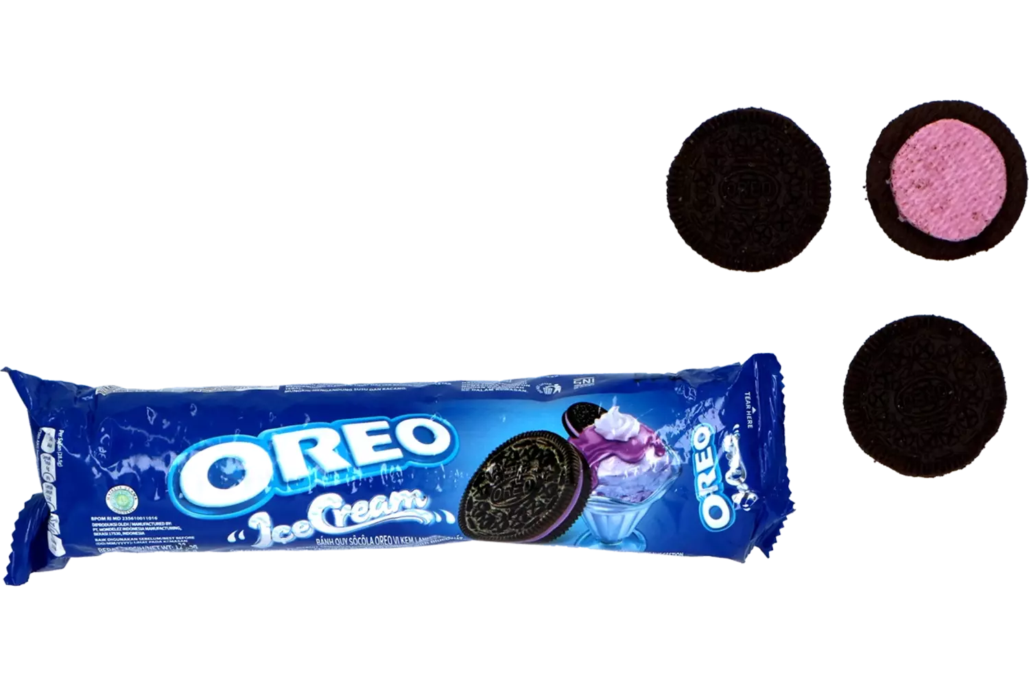 Oreo - Blueberry Ice Cream Roll 110.4g
