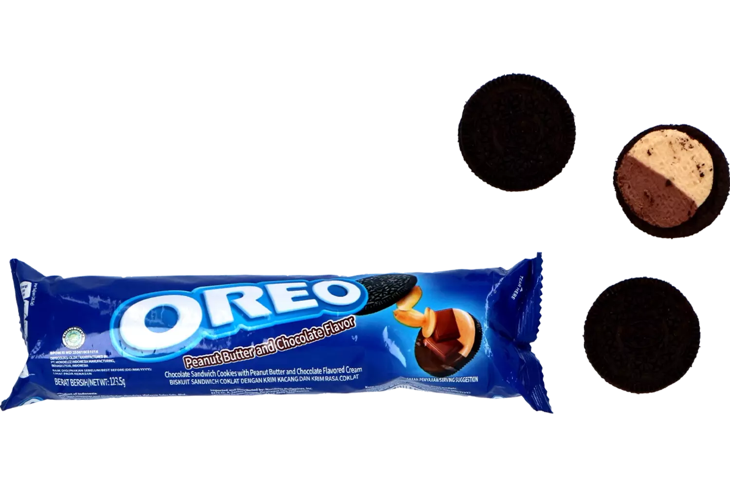 Oreo - Peanut Butter & Chocolate Roll 119.6g