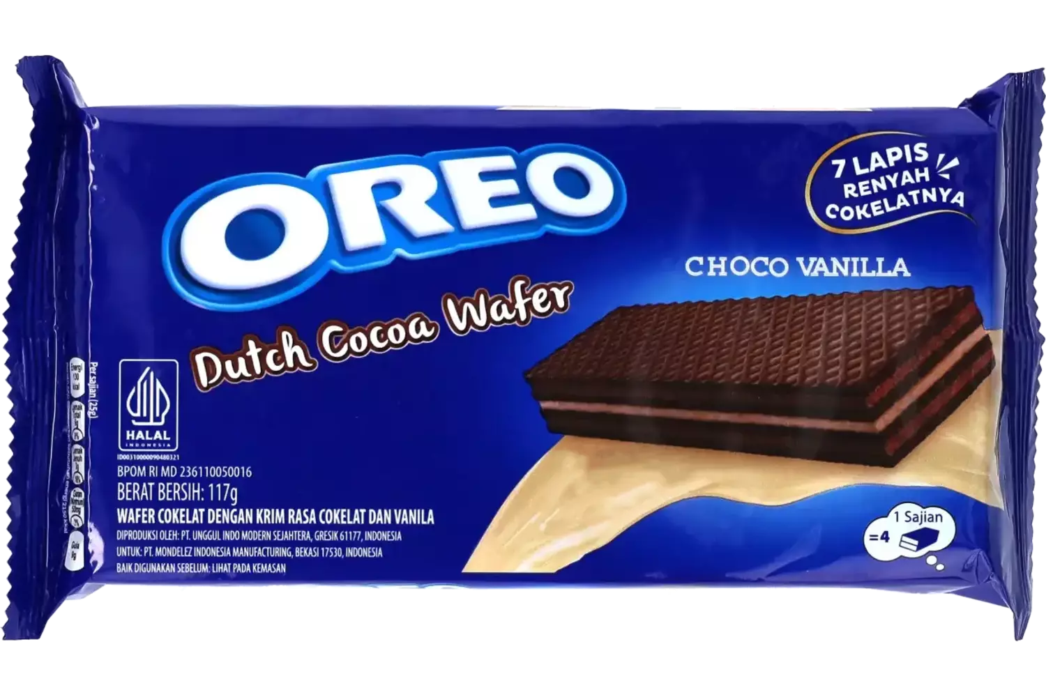 Oreo - Wafer Choco Vanilla 117g