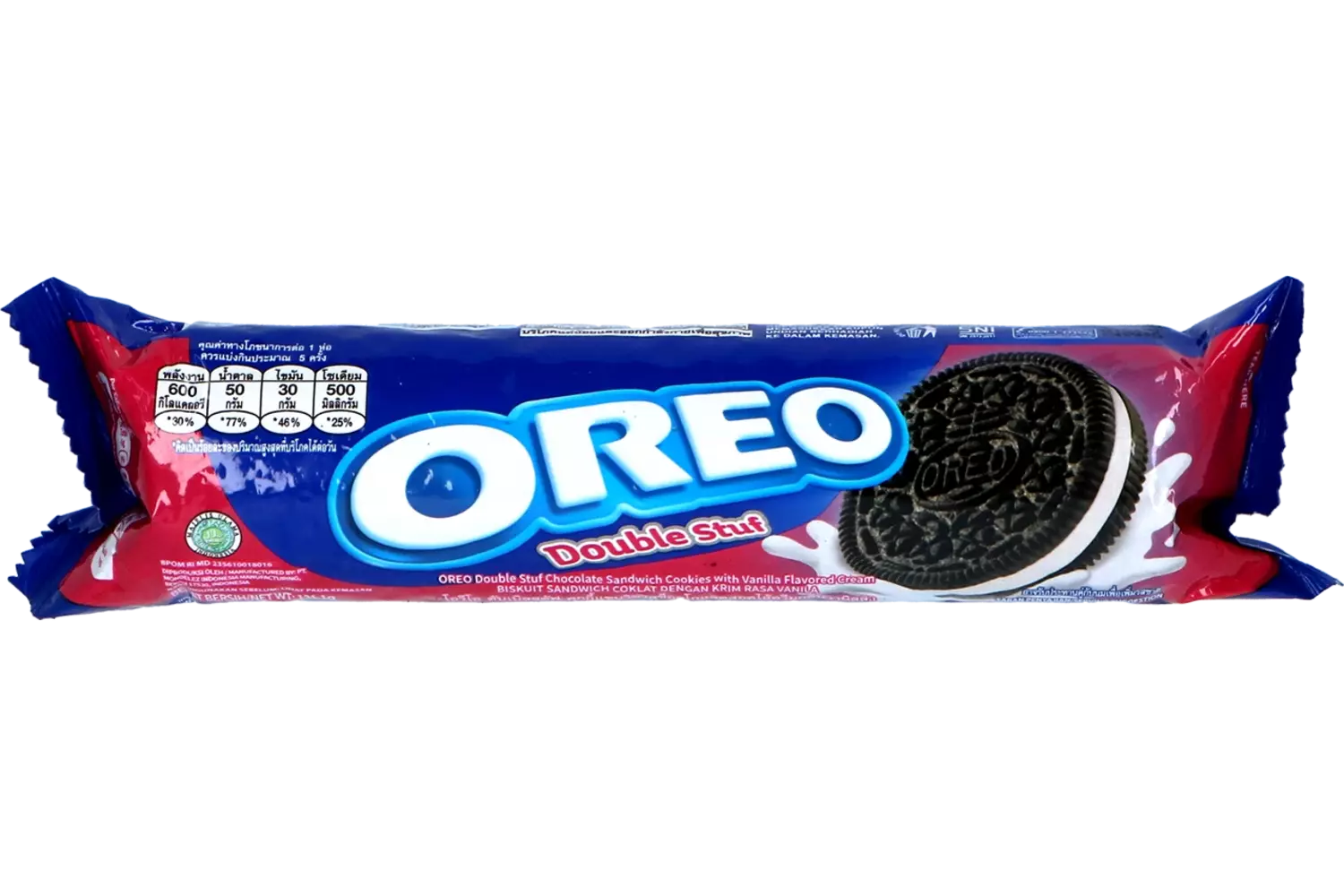 Oreo - Double Stuf Vanilla Roll 119.4g