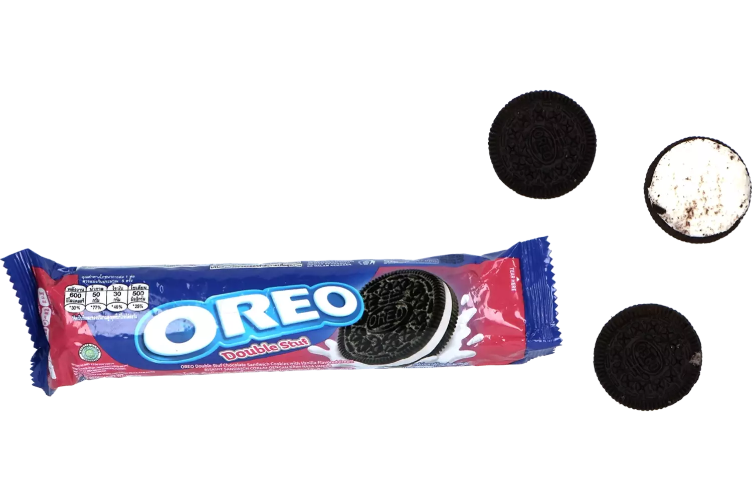 Oreo - Double Stuf Vanilla Roll 119.4g