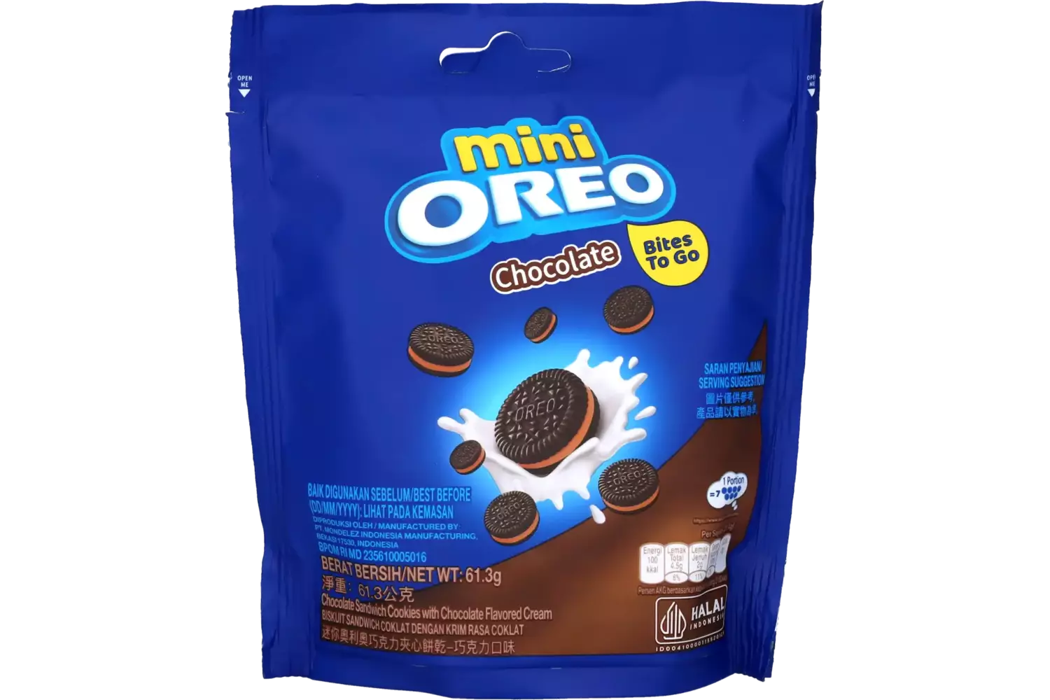 Oreo - Mini Chocolate Pouch 58.4g