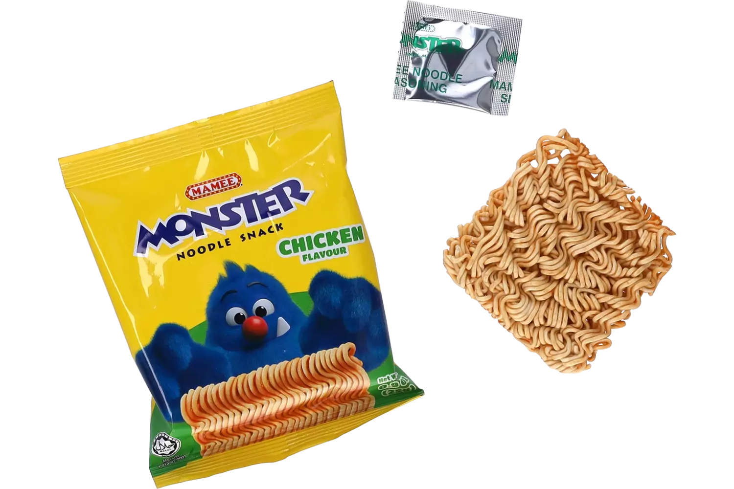 Mamee - Monster Noodle Snack Chicken Flavor 10x(10x25g)