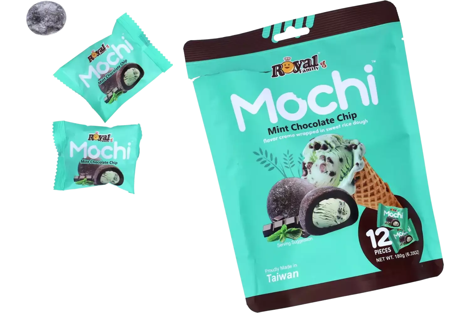 Royal Family - Mochi Mint Chocolate Chip 180g