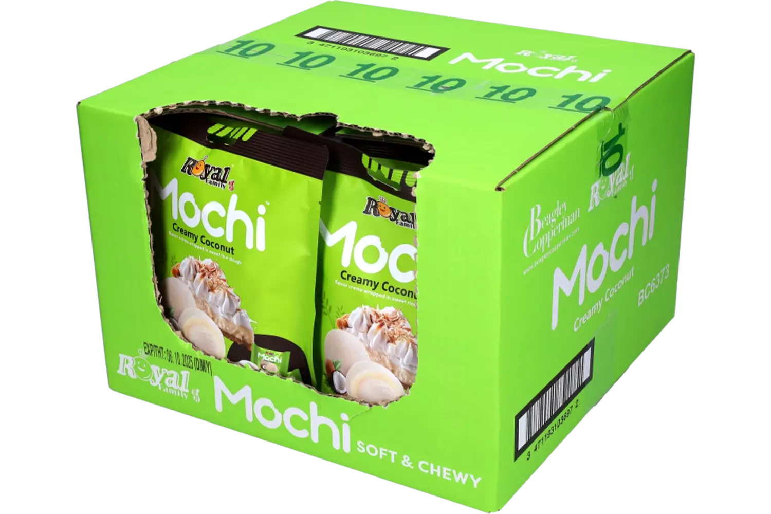 Royal Family - Mochi Creamy Coconut 12x120g