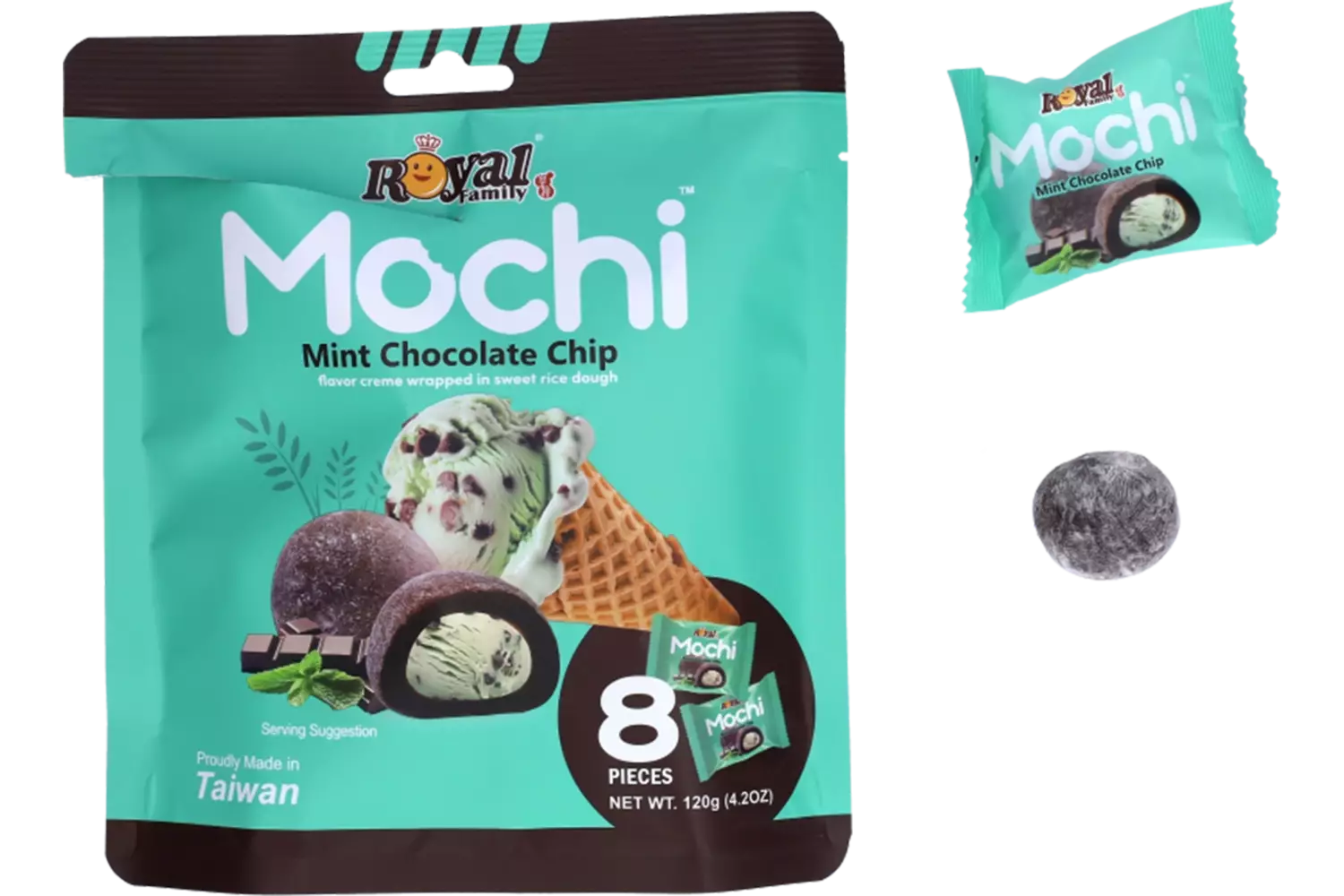 Royal Family - Mochi Mint Chocolate Chip 120g